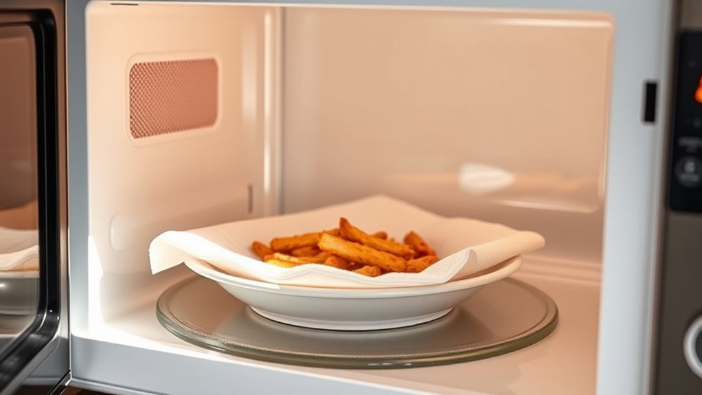 microwave safe paper identification