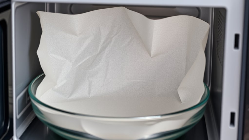 microwave safe parchment paper