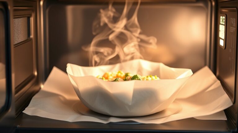 microwave safe parchment paper tips