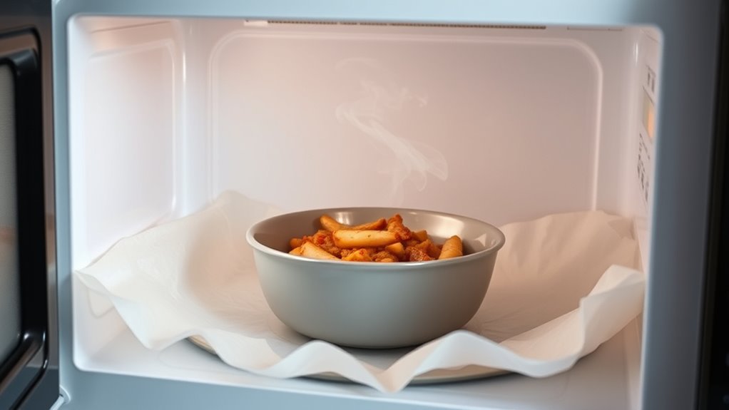 microwave safe parchment temperature limits