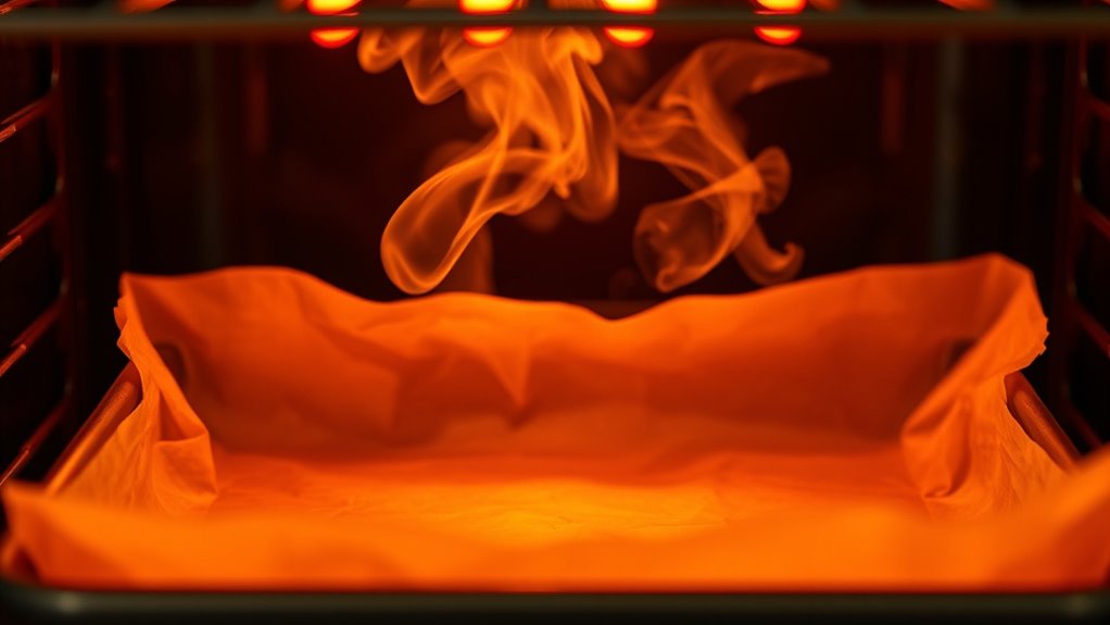 monitor oven temperature closely