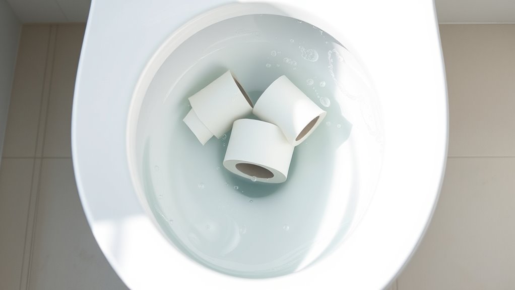 multiple flushes prevent clogs
