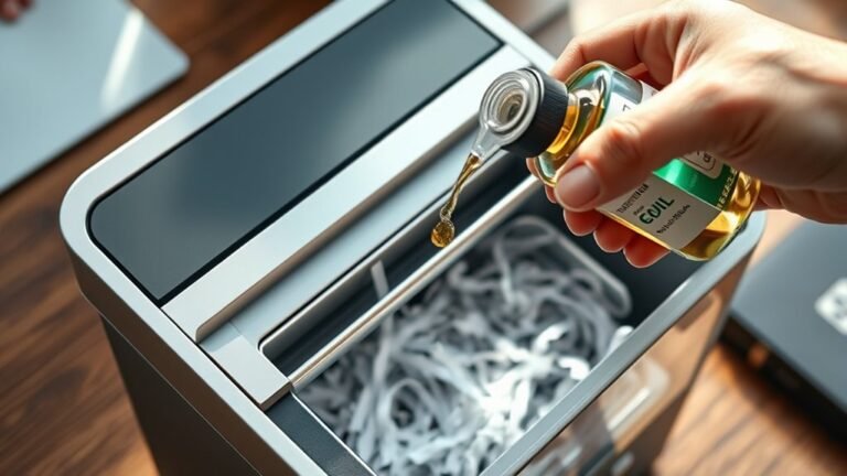 oil shredder for maintenance