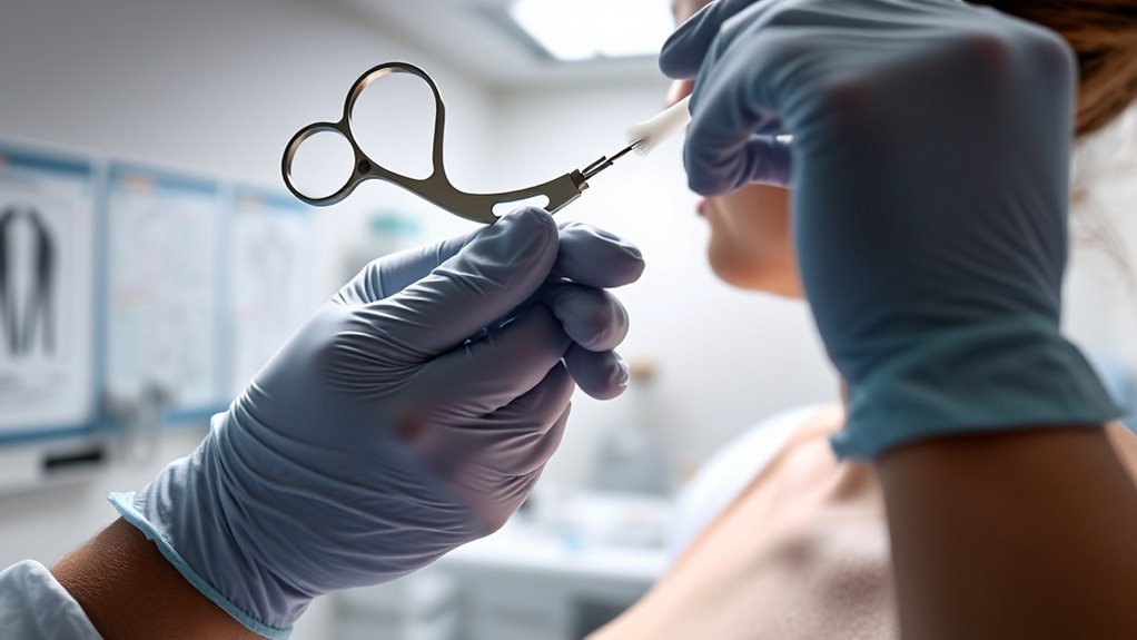 pap smear detects abnormalities