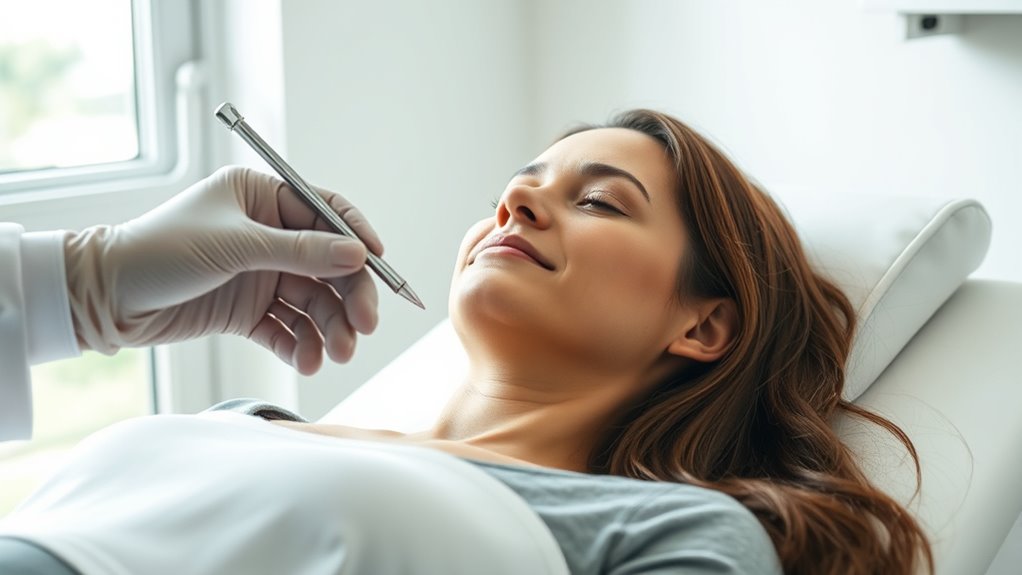 pap smear discomfort management