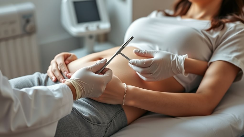 pap smear discomfort preparation