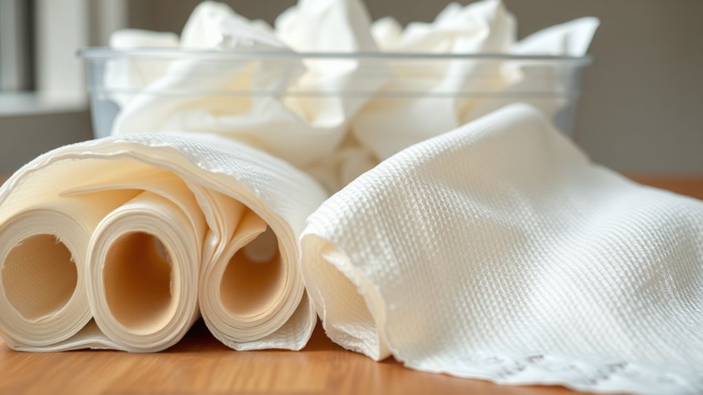 paper towels contain synthetic fibers