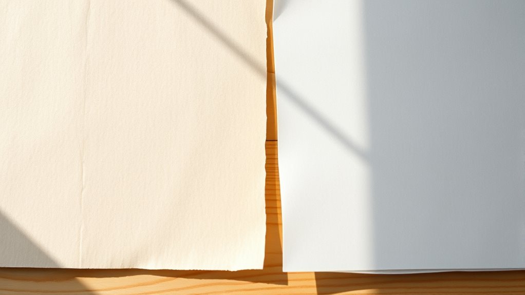 paper type and coating
