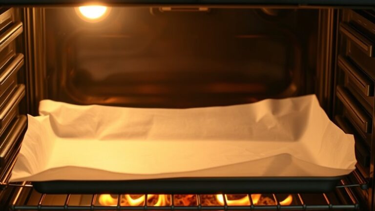parchment paper fire safety