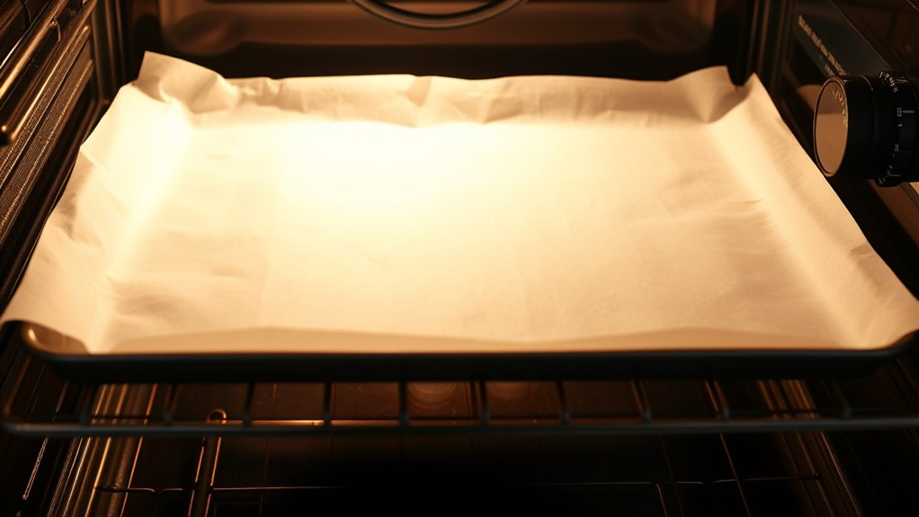 parchment paper heat limits