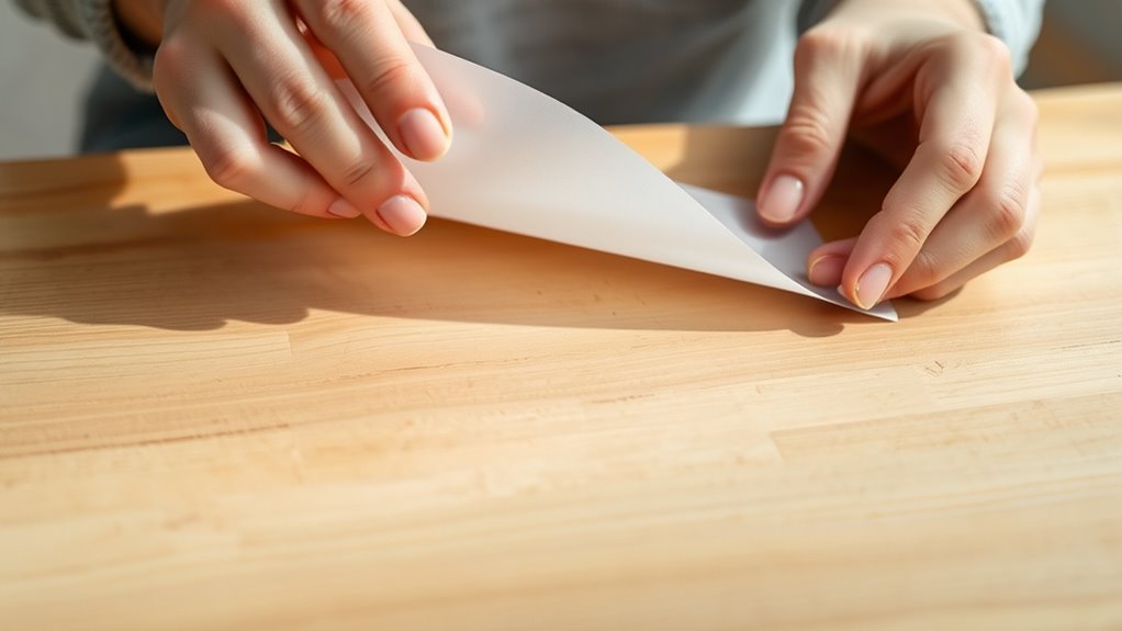 peel heat and detach