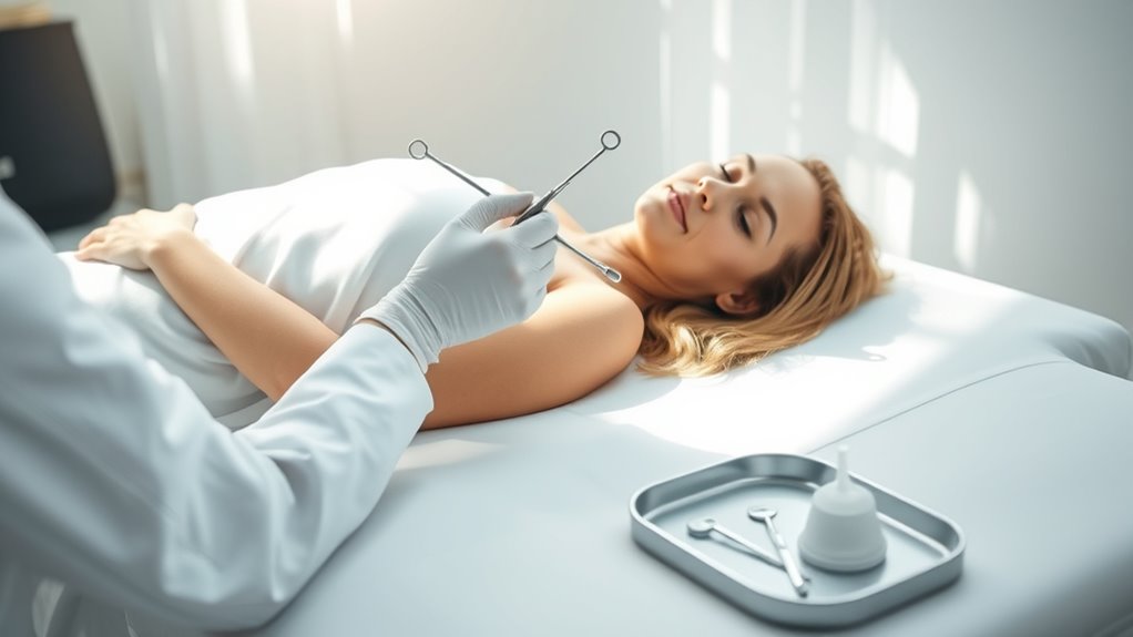 perform pap smear during period