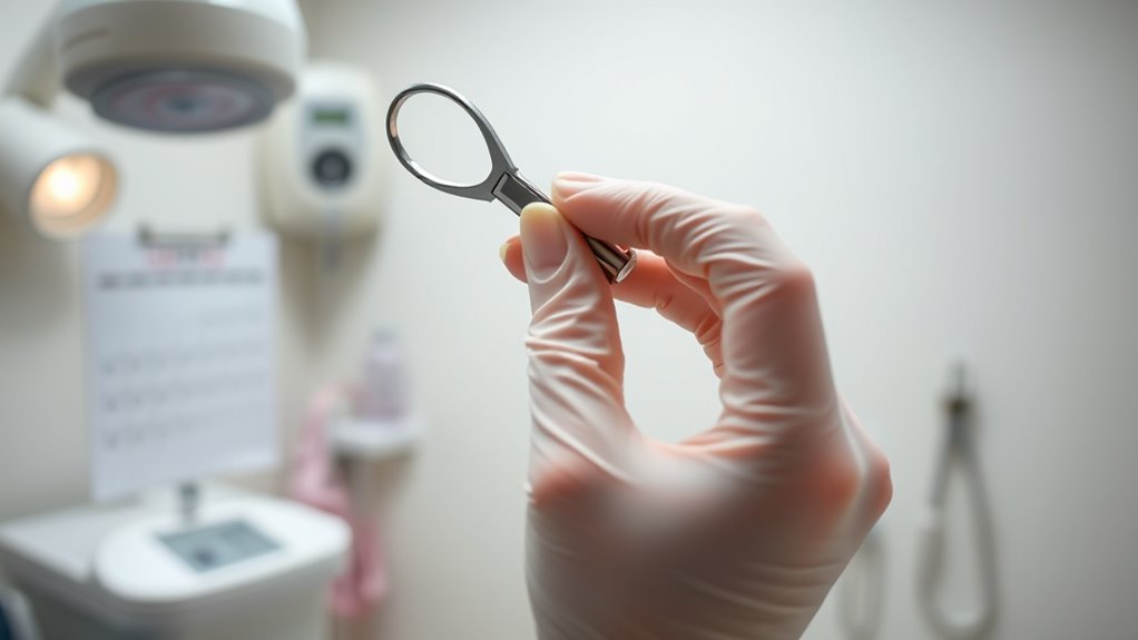 performing pap smear during period