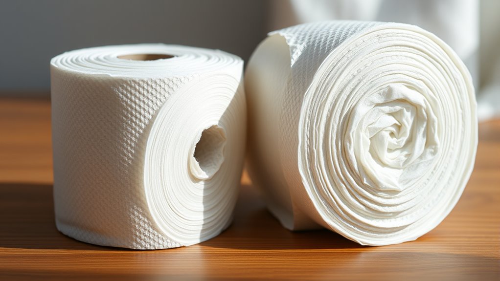 ply impacts roll size