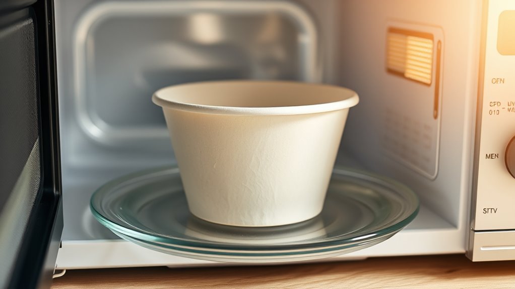 prepare paper bowls safely