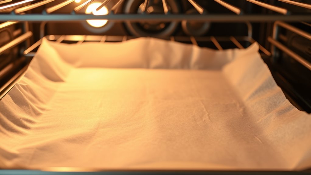 prevent fire when baking