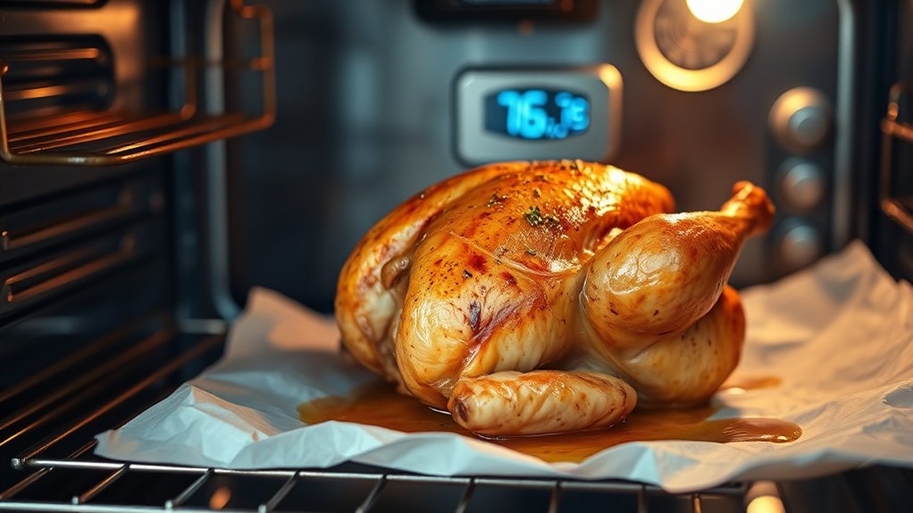 proper chicken oven temperature