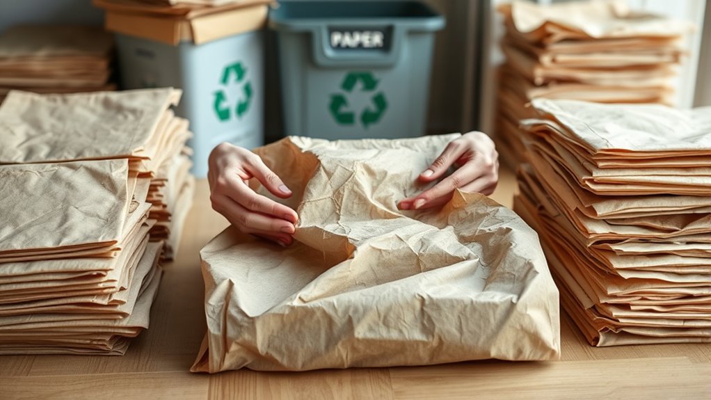 recyclable clean biodegradable paper
