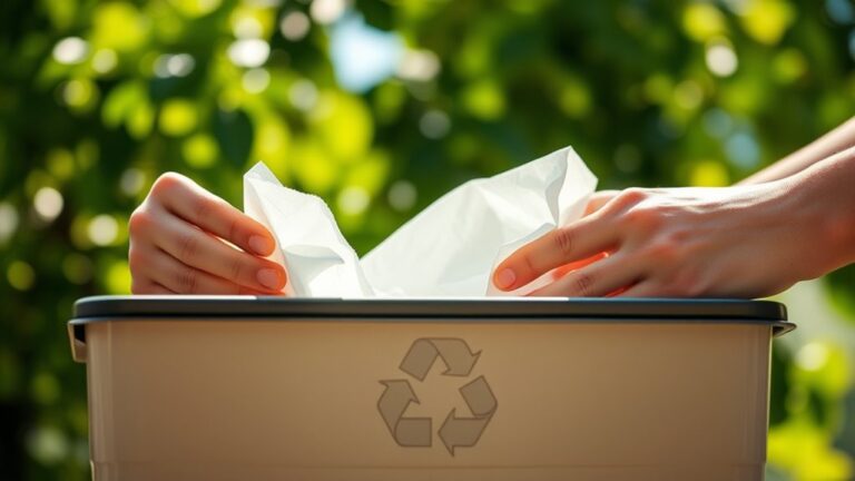 recycle tissue paper properly