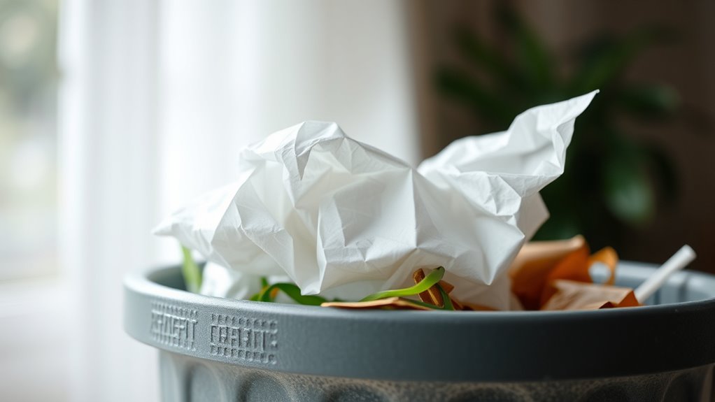 recycling tissue paper