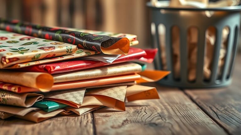 recycling wrapping paper questions