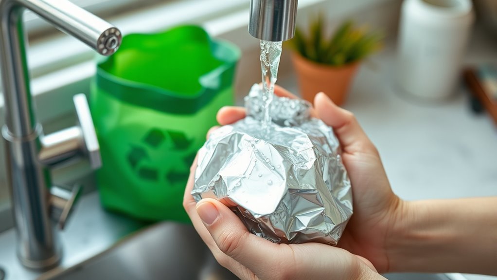 rinse aluminum before recycling