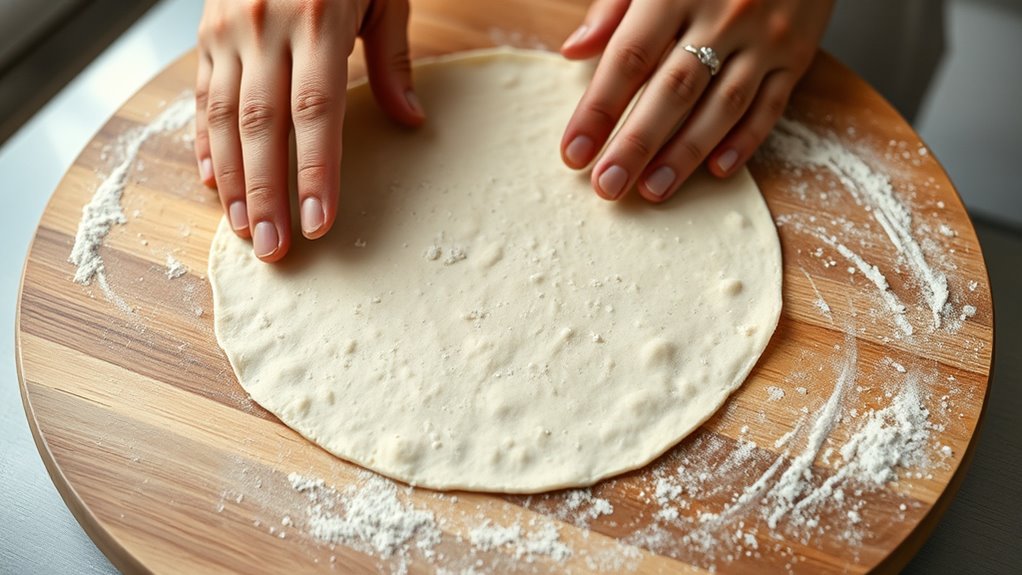 roll shape and crisp