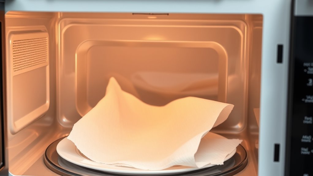 safe microwave paper choices