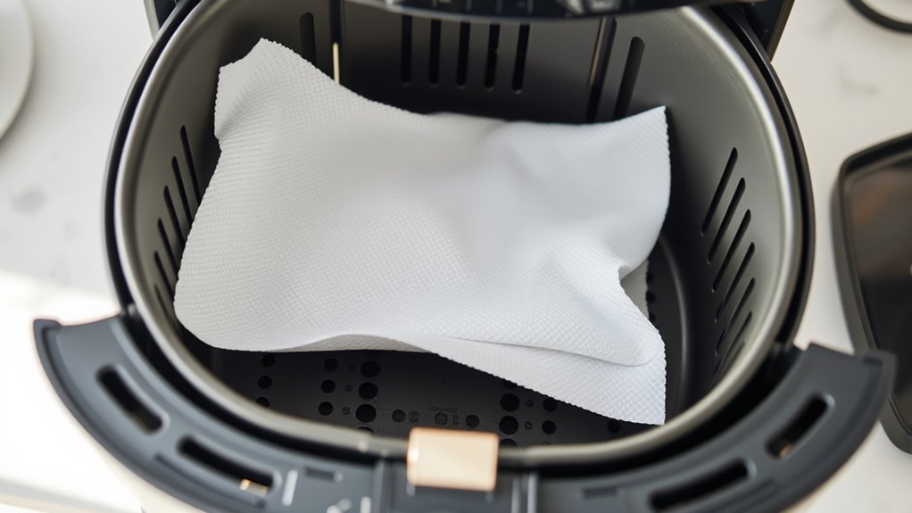 secure perforated paper towels properly