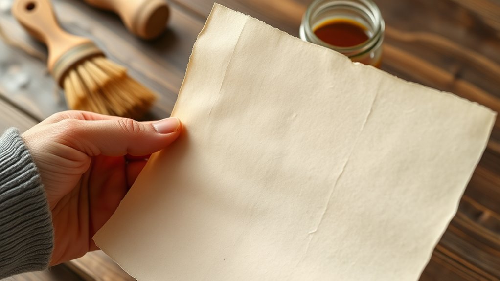 select textured vintage paper