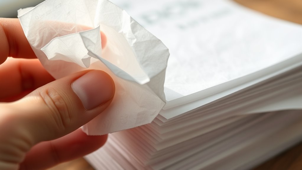 soft absorbent fiber rich tissue