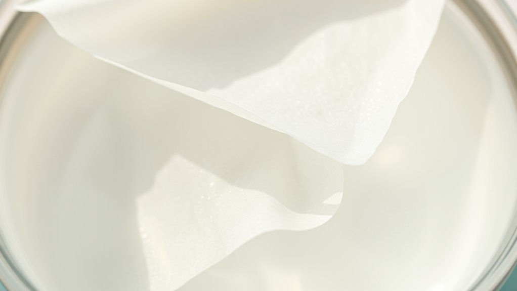soften rice paper carefully