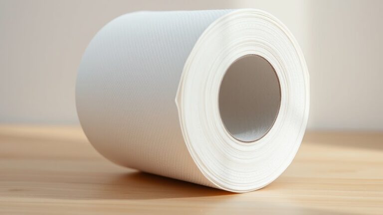 standard large roll dimensions