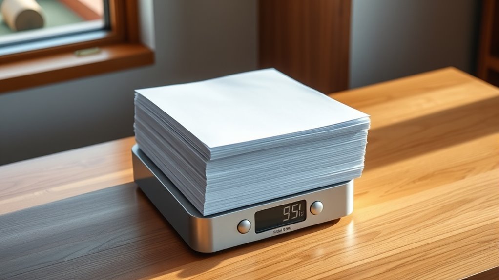 standard office paper sizes