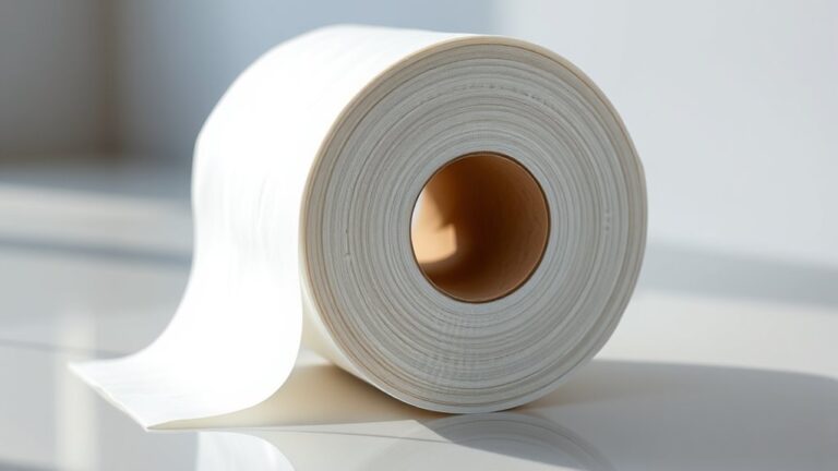 standard toilet paper dimensions