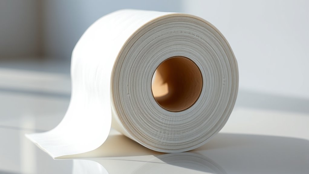 standard toilet paper dimensions