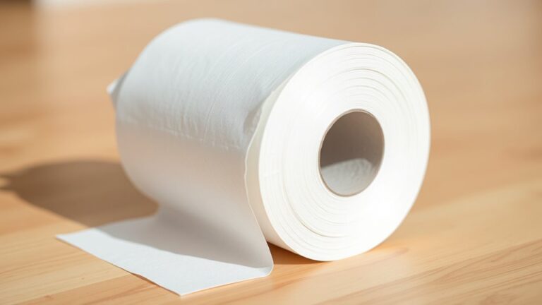standard toilet paper dimensions