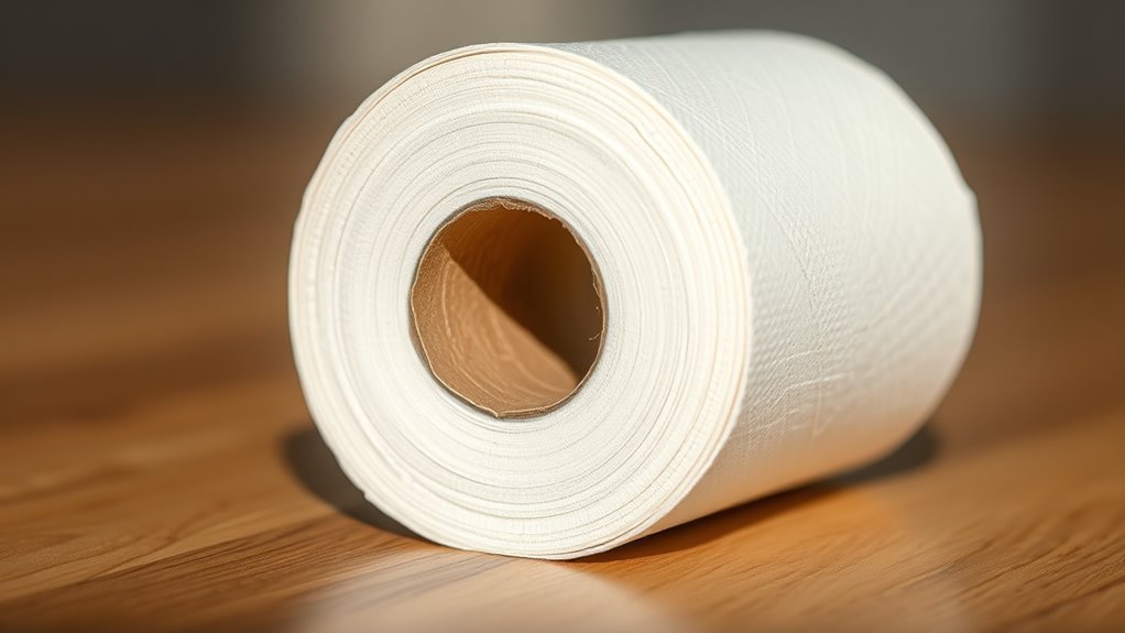 standard toilet paper dimensions