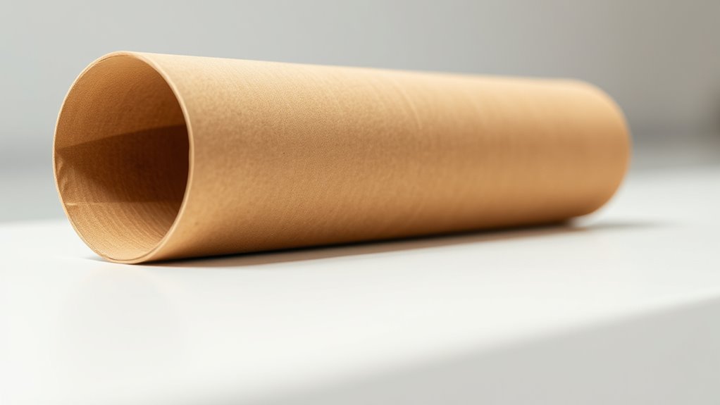 standard toilet paper tube dimensions