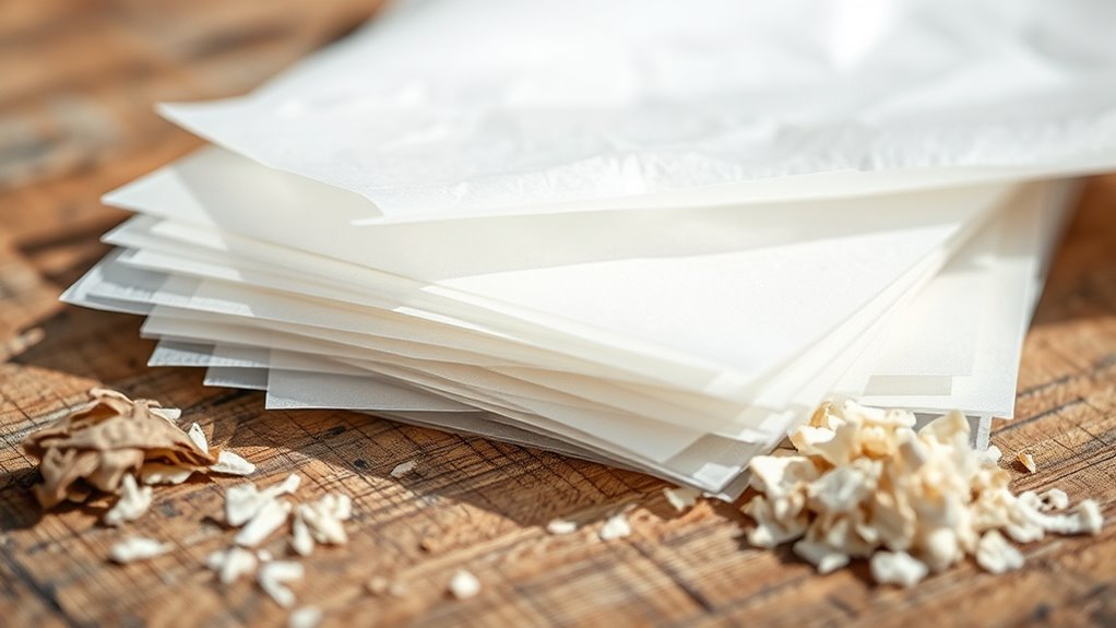 tissue fiber composition and additives