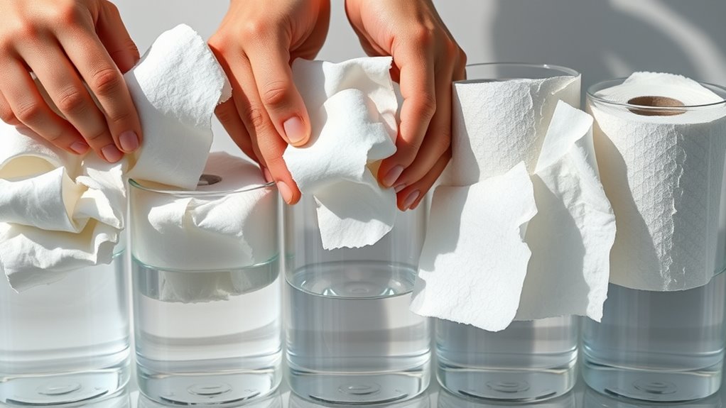 toilet paper dissolution rates