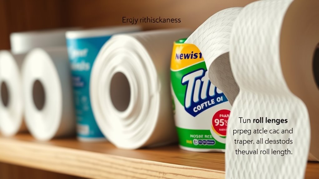 toilet paper length factors