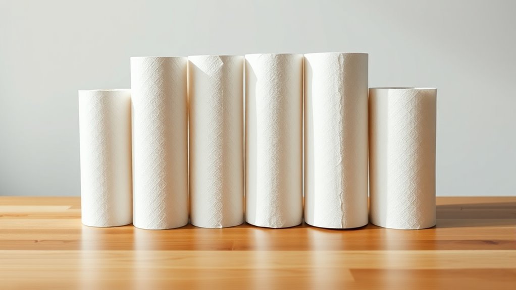 typical paper towel height
