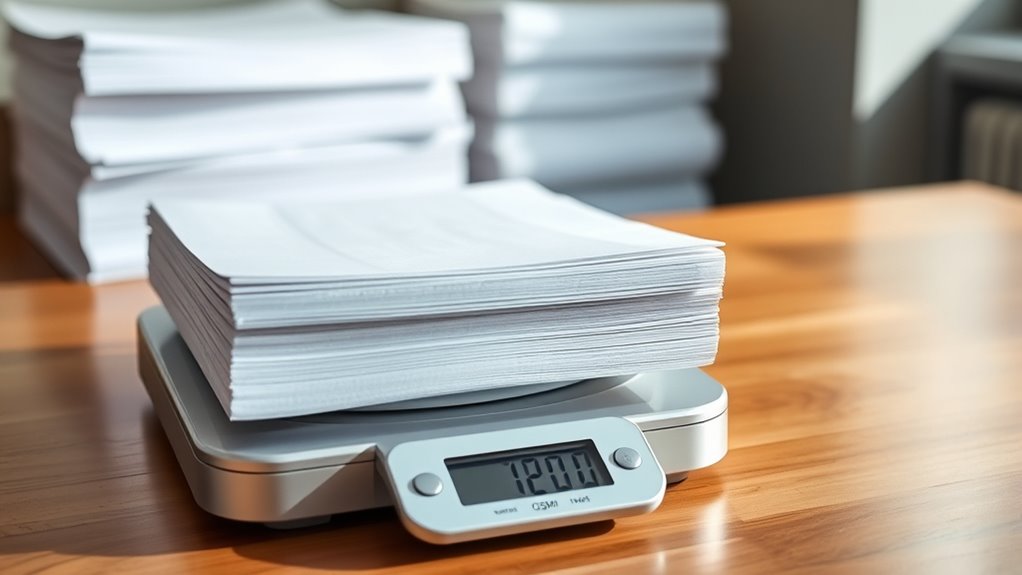 understanding paper density measurement