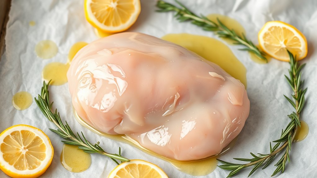 use fresh seasoned chicken