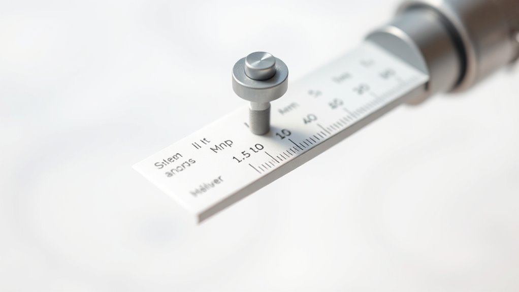 use micrometer for precise measurement