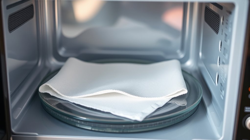 use microwave safe paper only