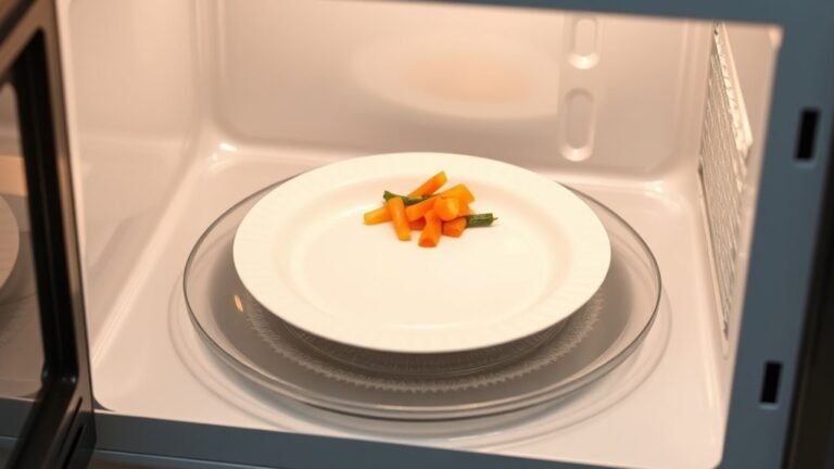 use microwave safe paper plates