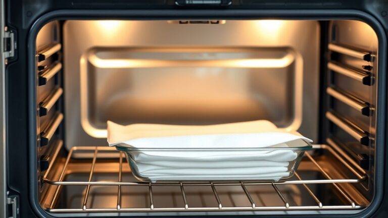 use oven safe paper towels