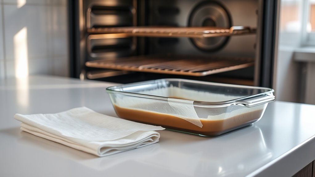 use wax paper cautiously